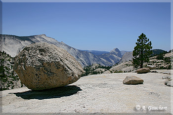 Blick auf Half Dome